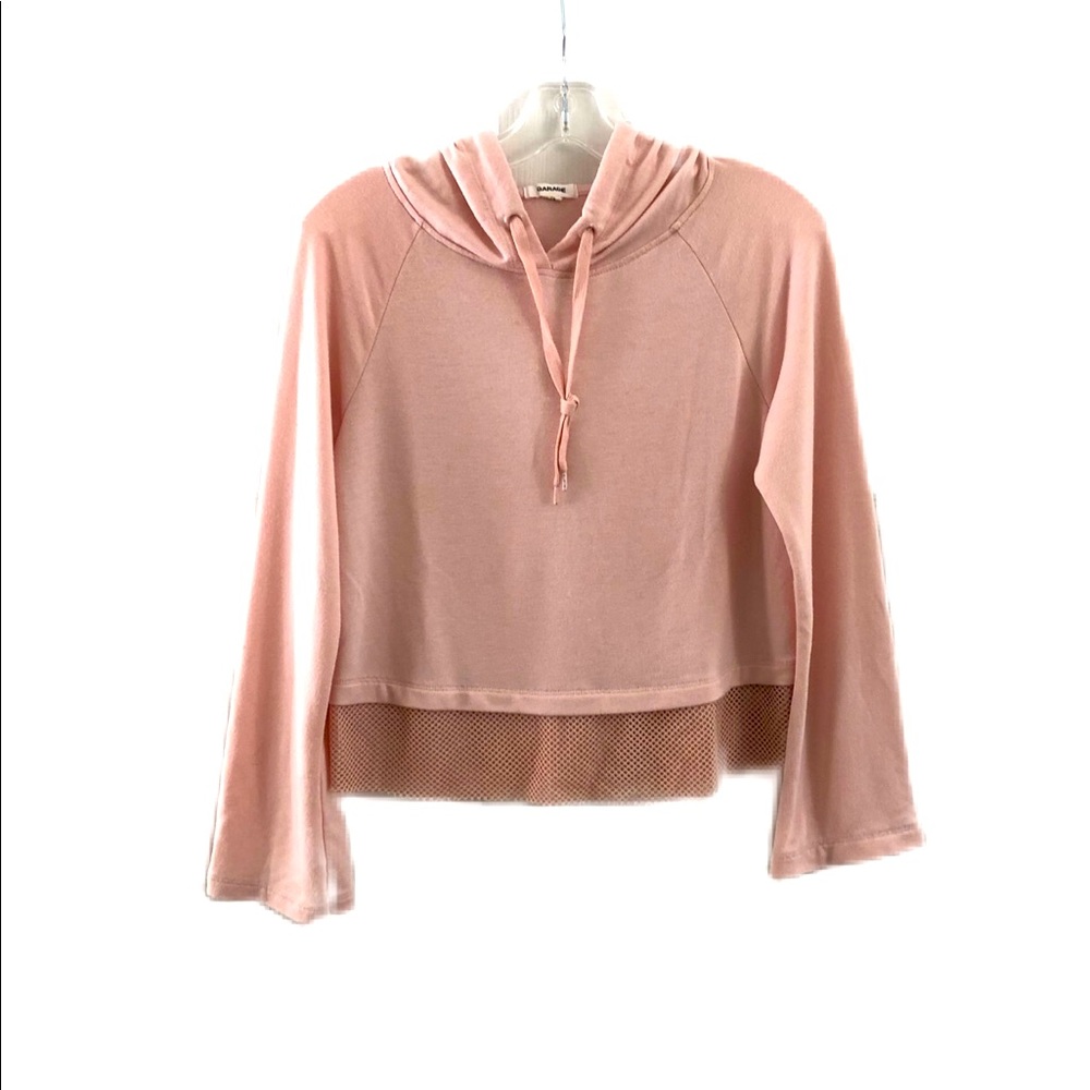 Garage pullover with hood